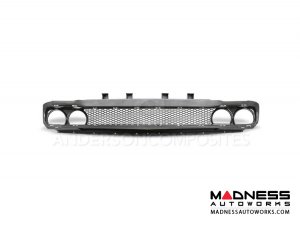 Dodge Challenger Front Grill - Carbon Fiber